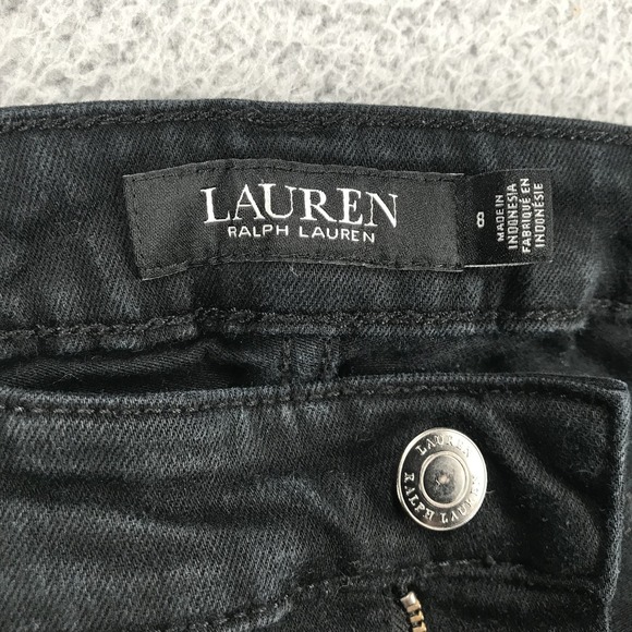 Ralph Lauren Classic Black Women's Jeans - Picture 6 of 16